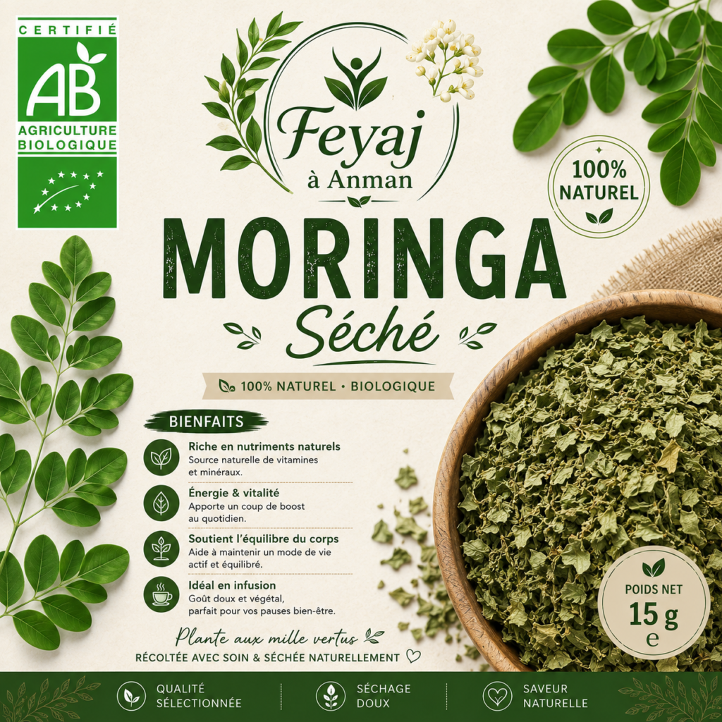 Moringa séché de Marie-Galante